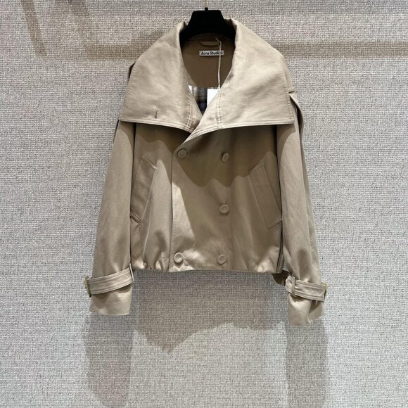 Acne Studios Trench Twill Jacket - Picture 2 of 9